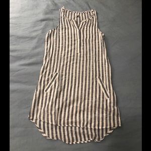 Vertical Stripe Sun Dress